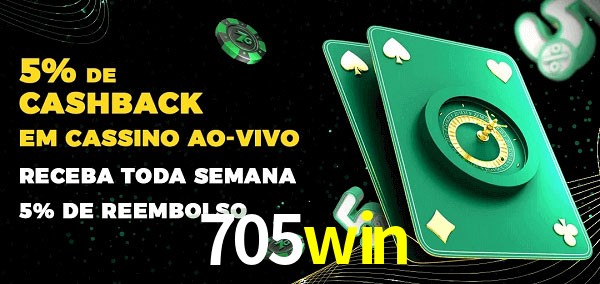 Promoções do cassino ao Vivo 705win